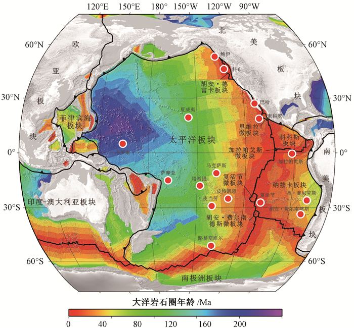 太平洋板块中—新生代构造演化及板块重建