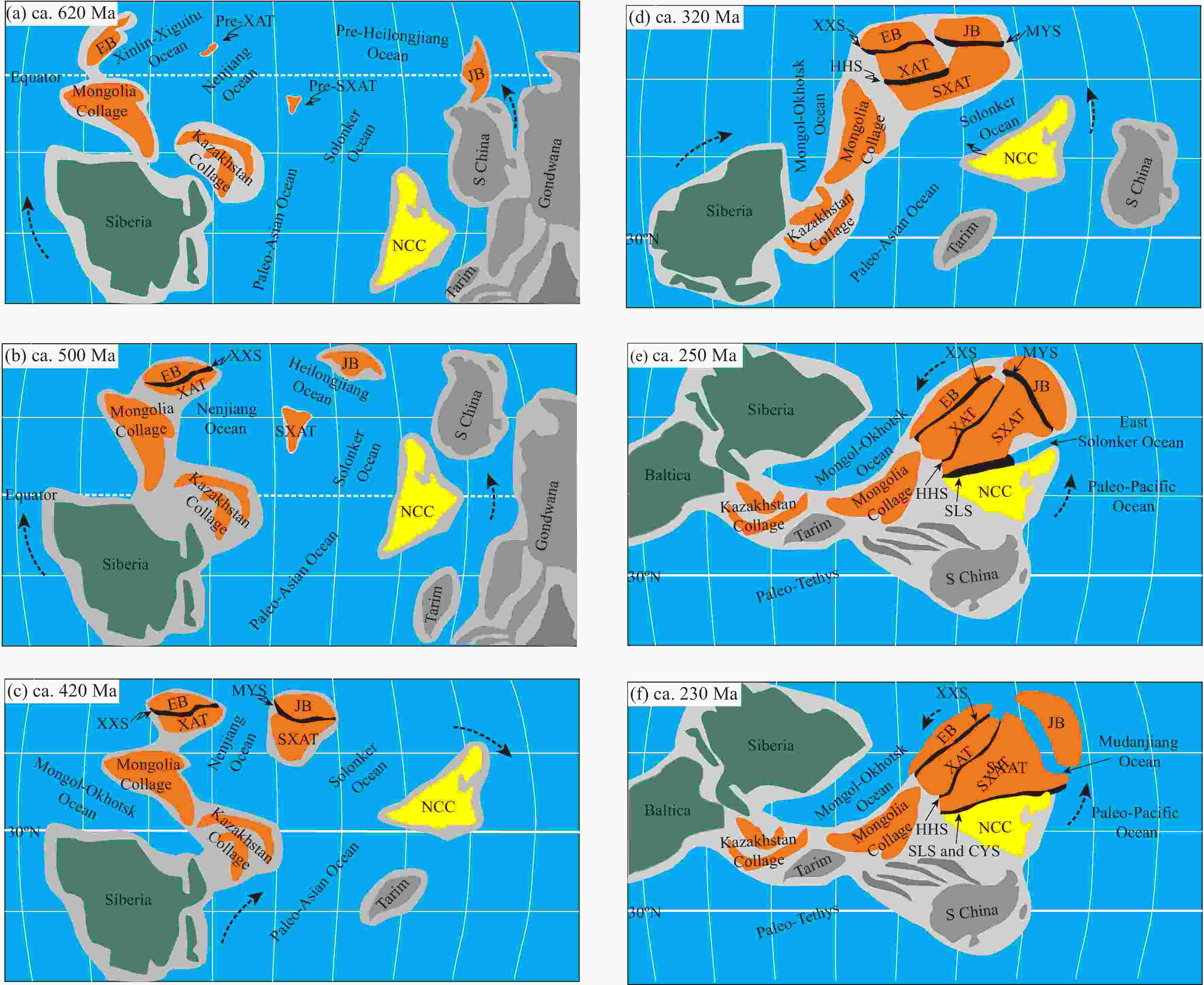 Paleozoic tectonic evolution of the eastern Central Asian Orogenic